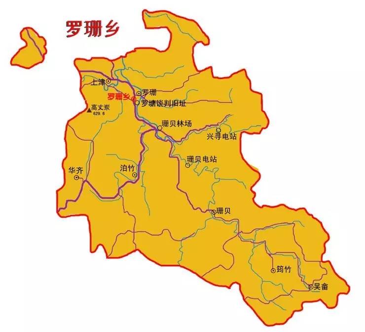 寻乌县龙廷乡地图图片