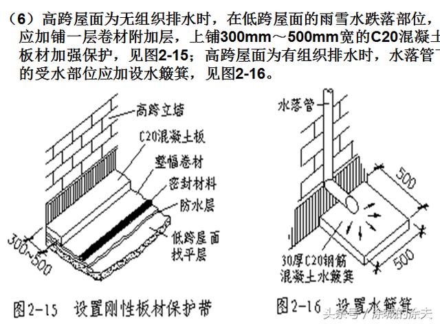 超級全面的建築防水技術第三部分屋面防水工程