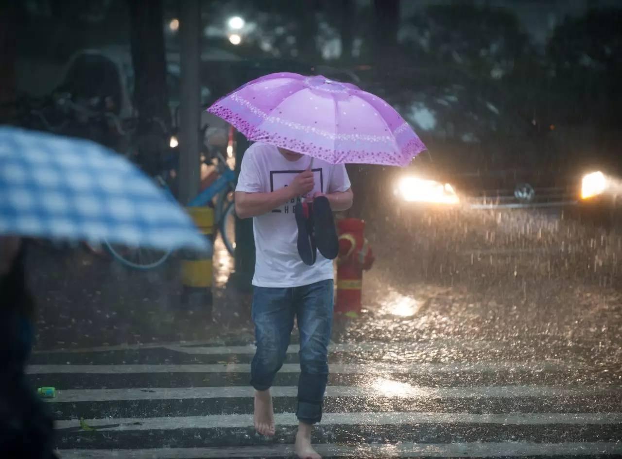 警惕 昨天暴雨破记录