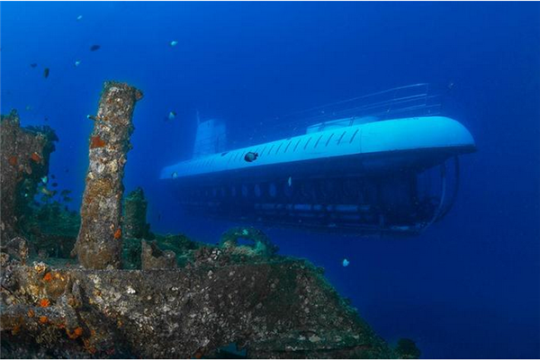 深海之美夏威夷亞特蘭蒂斯號潛水艇探索之旅