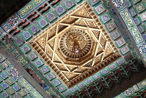 中国藻井世界最美的天花板