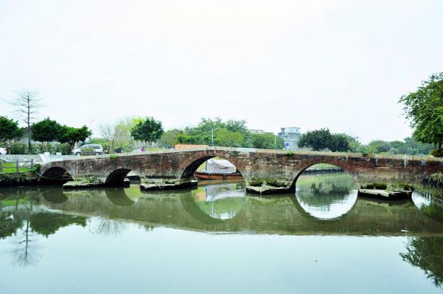 广州千年古村五眼桥图片
