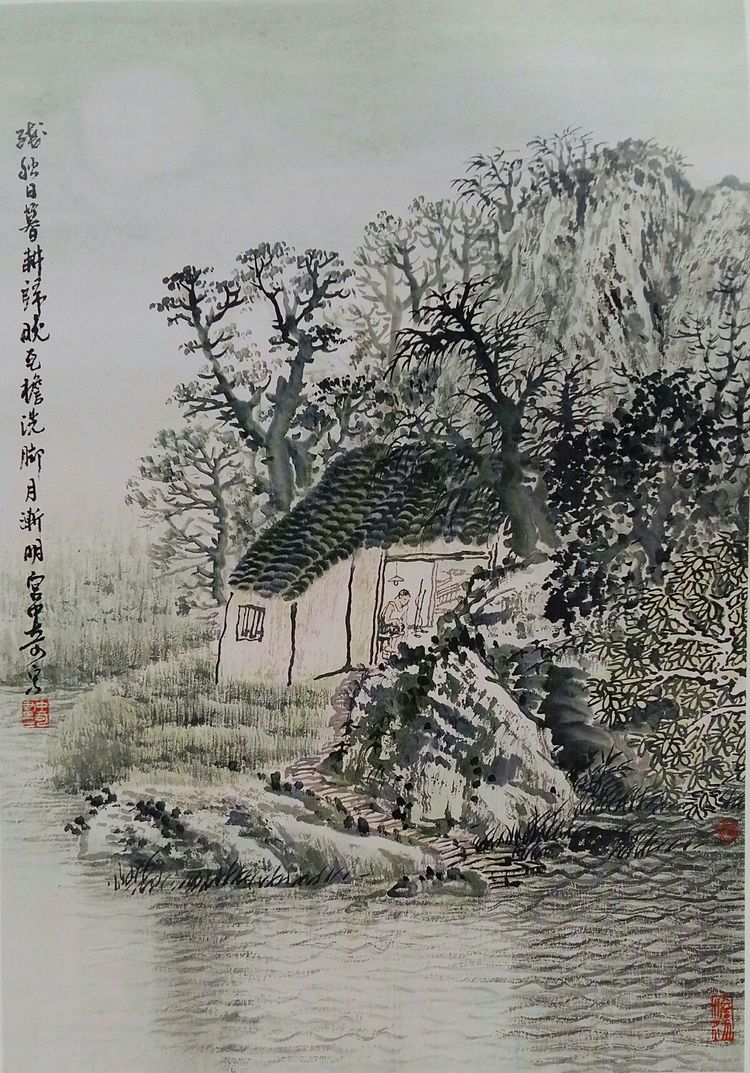 南京:宫中奇中国画作品精选