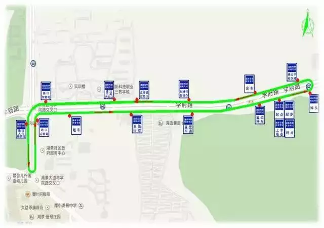 东莞水濂山电子路考路线图!