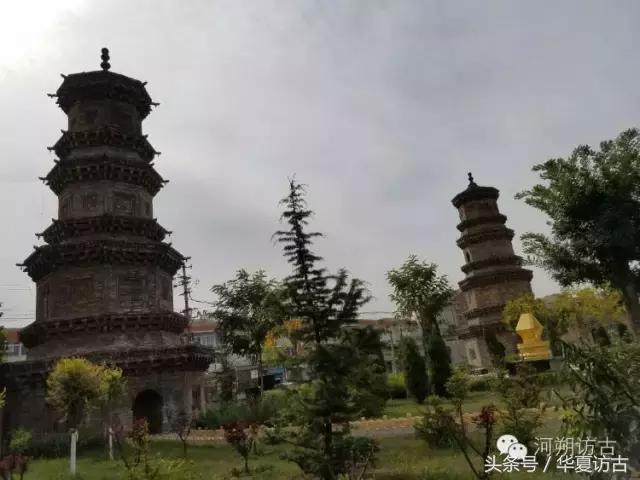 【塔之光影】山西阳泉平定天宁寺双塔