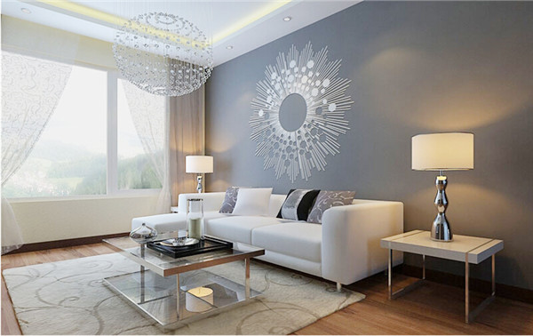硅藻泥沙发背景墙的颜色和图案直接影响客厅里的空间气氛,还有硅藻泥