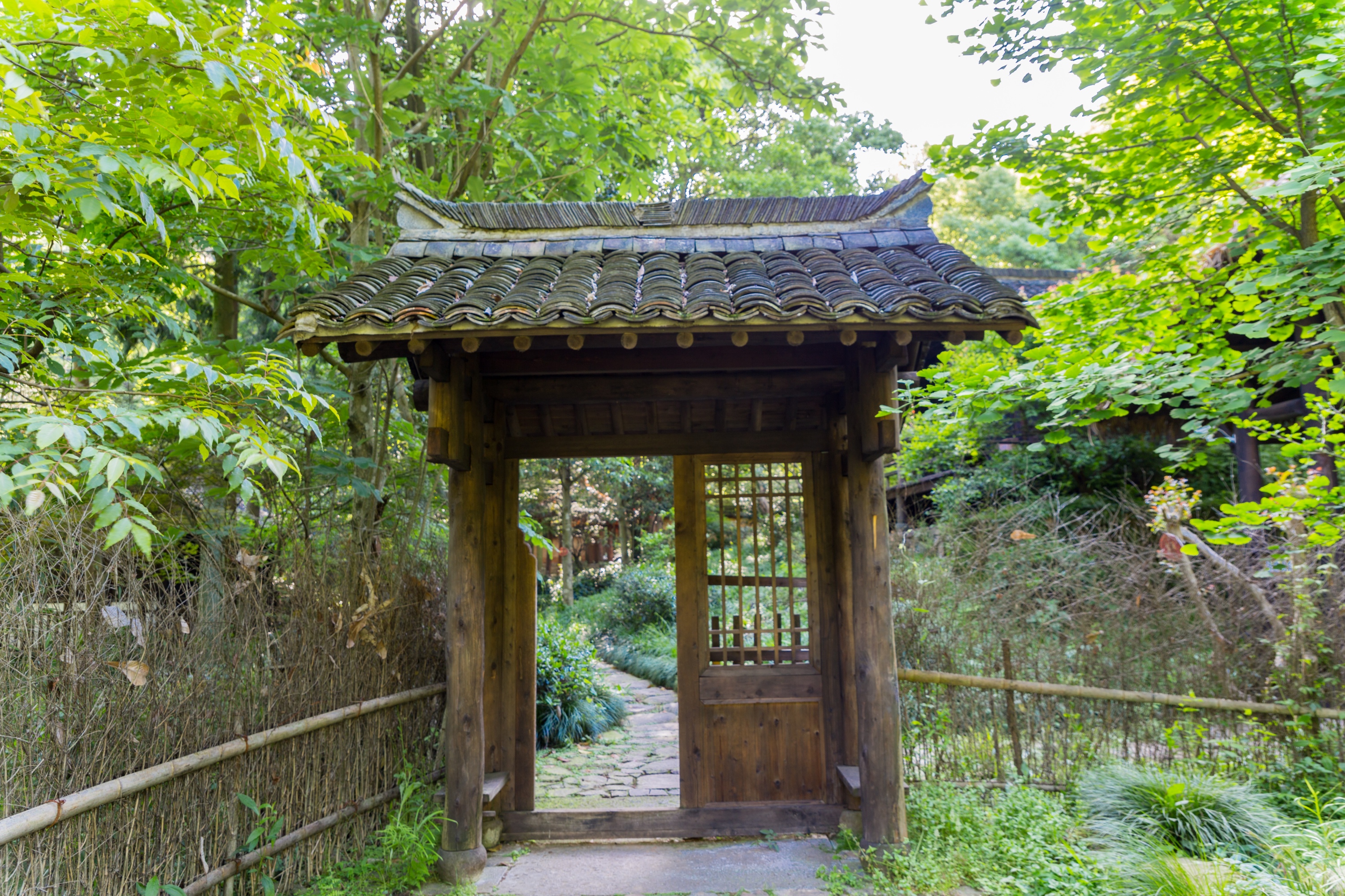 山间小屋图片 隐居图片