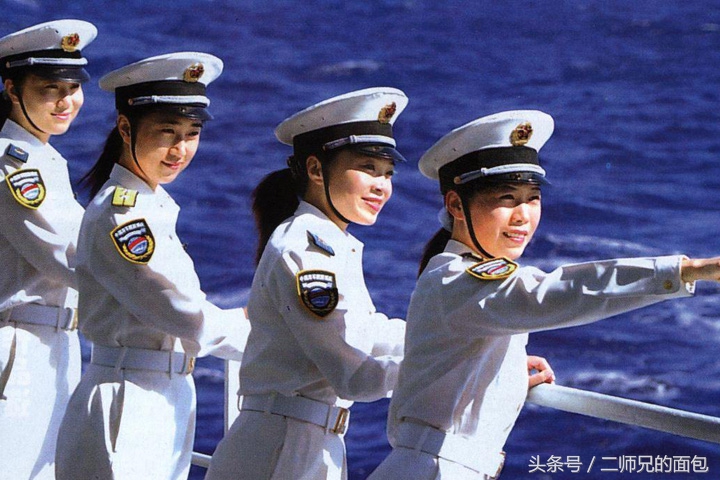 中国海军女兵军装图片图片