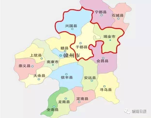 兴国县地理位置图片