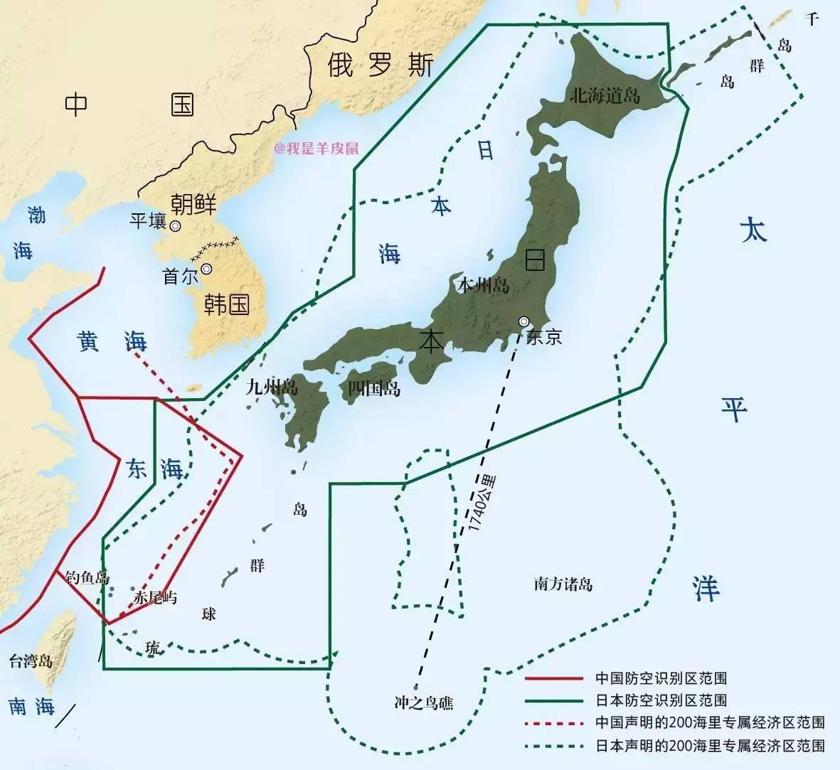 日本海域面积地图图片
