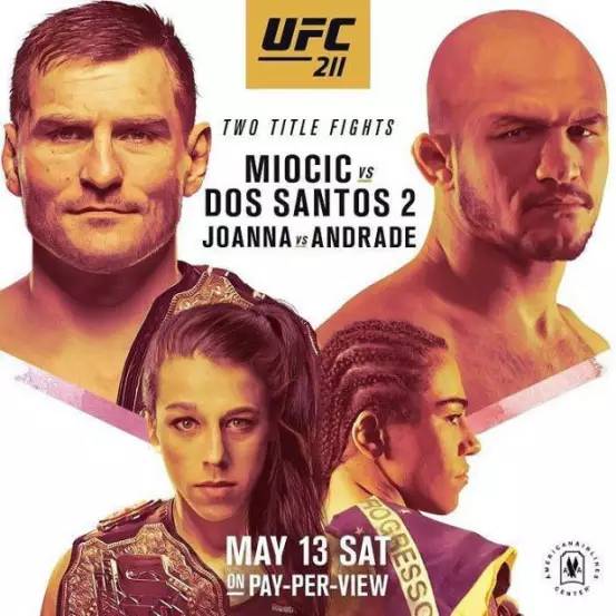 ufc211主赛结果 重量级:斯蒂普·米欧奇(stipe miocic tko胜 朱尼尔