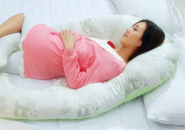 孕期睡姿 孕妇图片