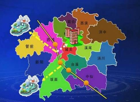 尤溪县西城镇地图图片