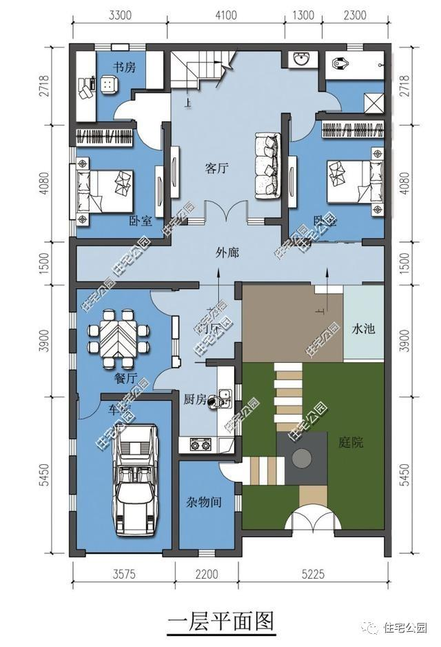 除了洋别墅,农村自建房还有新中式别墅,含图纸