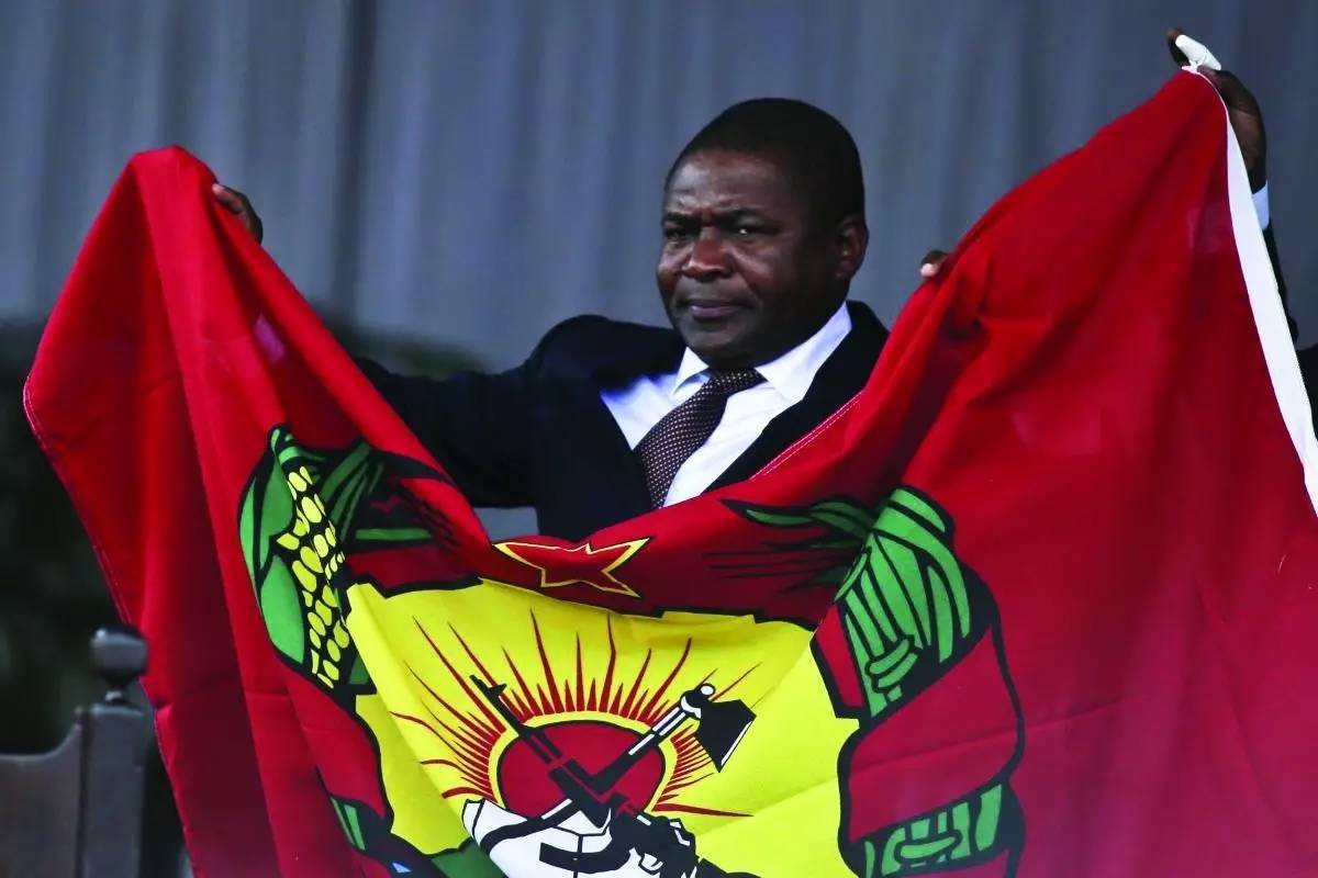 莫桑比克总统纽西任职讲话两年后umpresidenteeseudiscurso