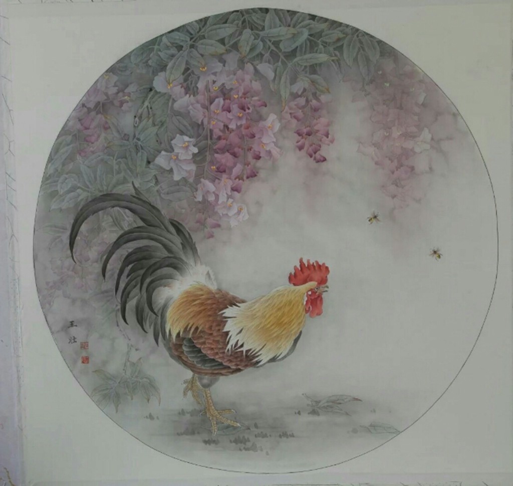 王壮工笔花鸟展