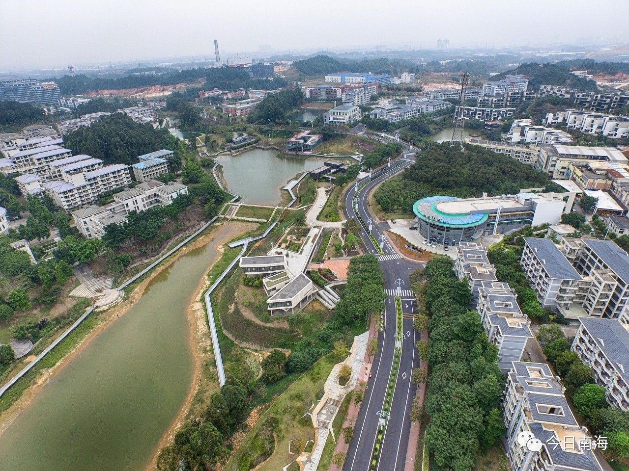 佛山狮山镇大学城图片