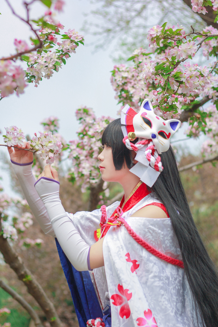 tya事務所 《陰陽師手遊》雪女月見之櫻cosplay