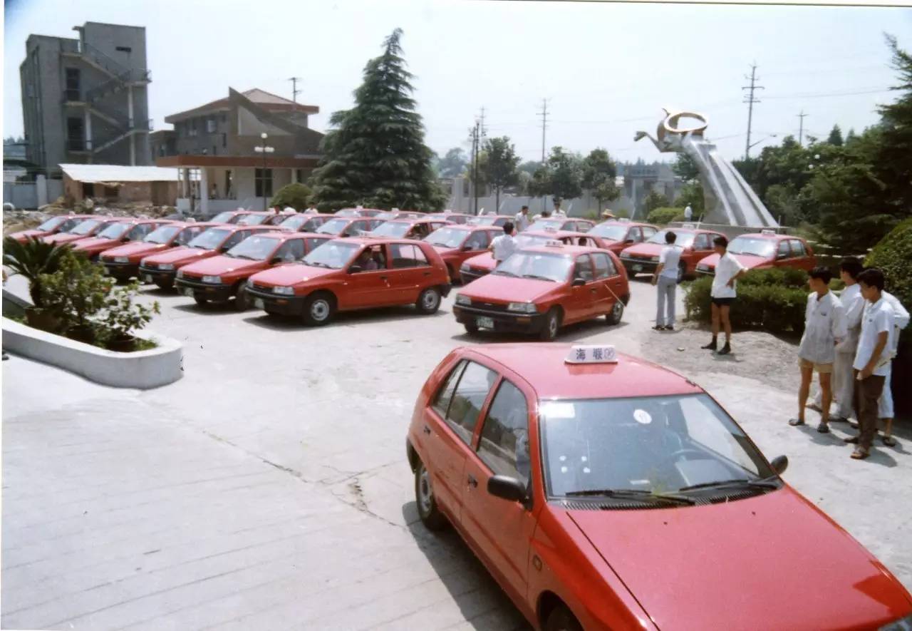 80年代出租车图片