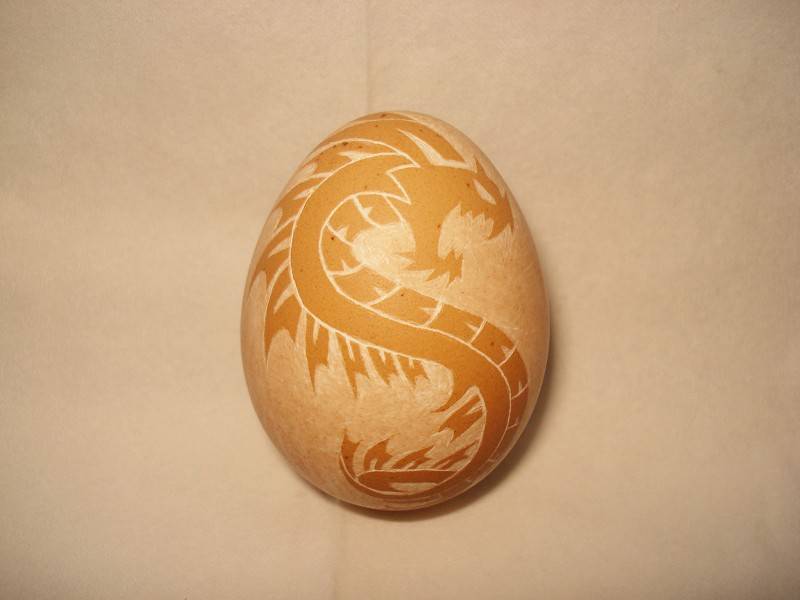 简单的蛋雕新手图案图片