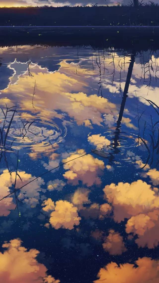 绝美风景二次元天空中的云彩动漫壁纸专辑