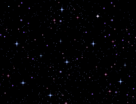 星星动态图 夜空图片