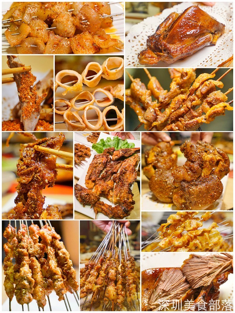 锦州羊肉串,阜新鸡脆骨,海城心管……都是东北各地最拿手的烤串,种类