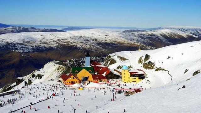 挪威滑雪圣地图片
