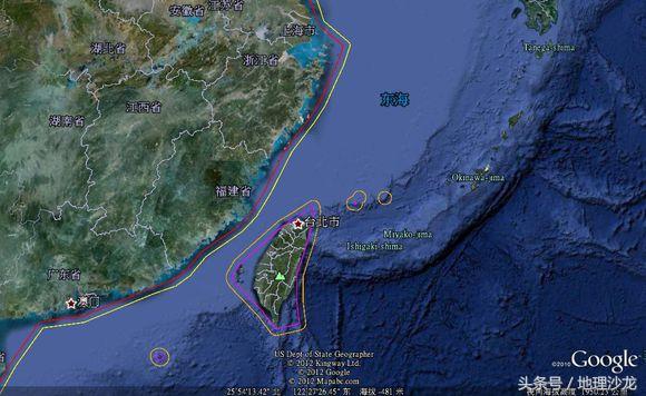 东海领海分布 而后,由于炮的射程增大,各国遂把领海向外扩大到7,11