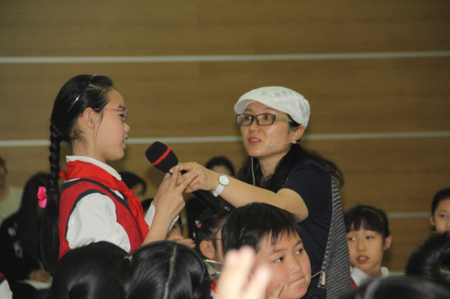 丁杭缨名师智慧空间站学员,杭州市学科带头人张园老师借助现代化技术