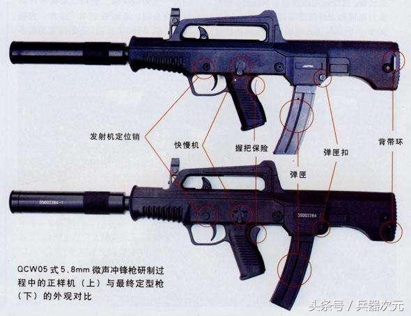 毙敌无声——05式微声冲锋枪,中国特种兵隐蔽杀敌的利器