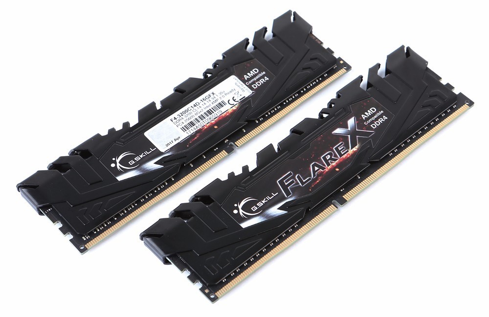 【简评】锐龙处理器专供!芝奇flare x ddr4 3200 16gb内存套装