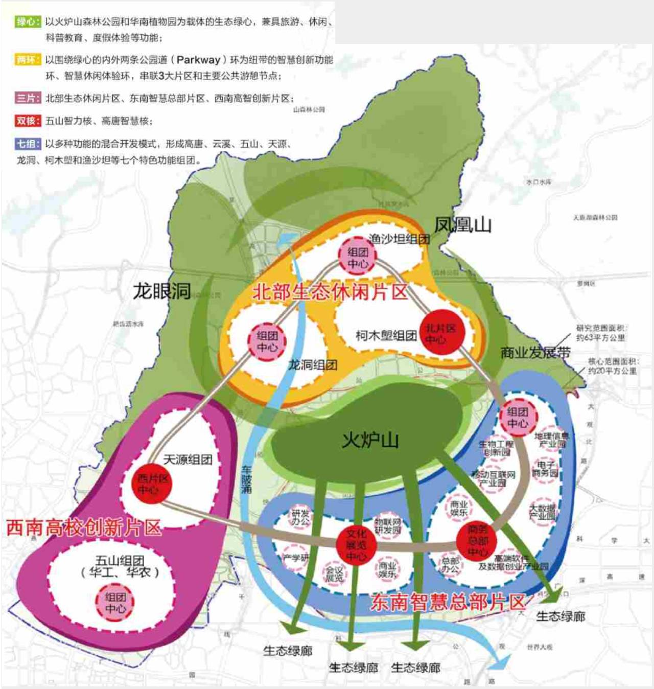 天河区华景新城规划图片