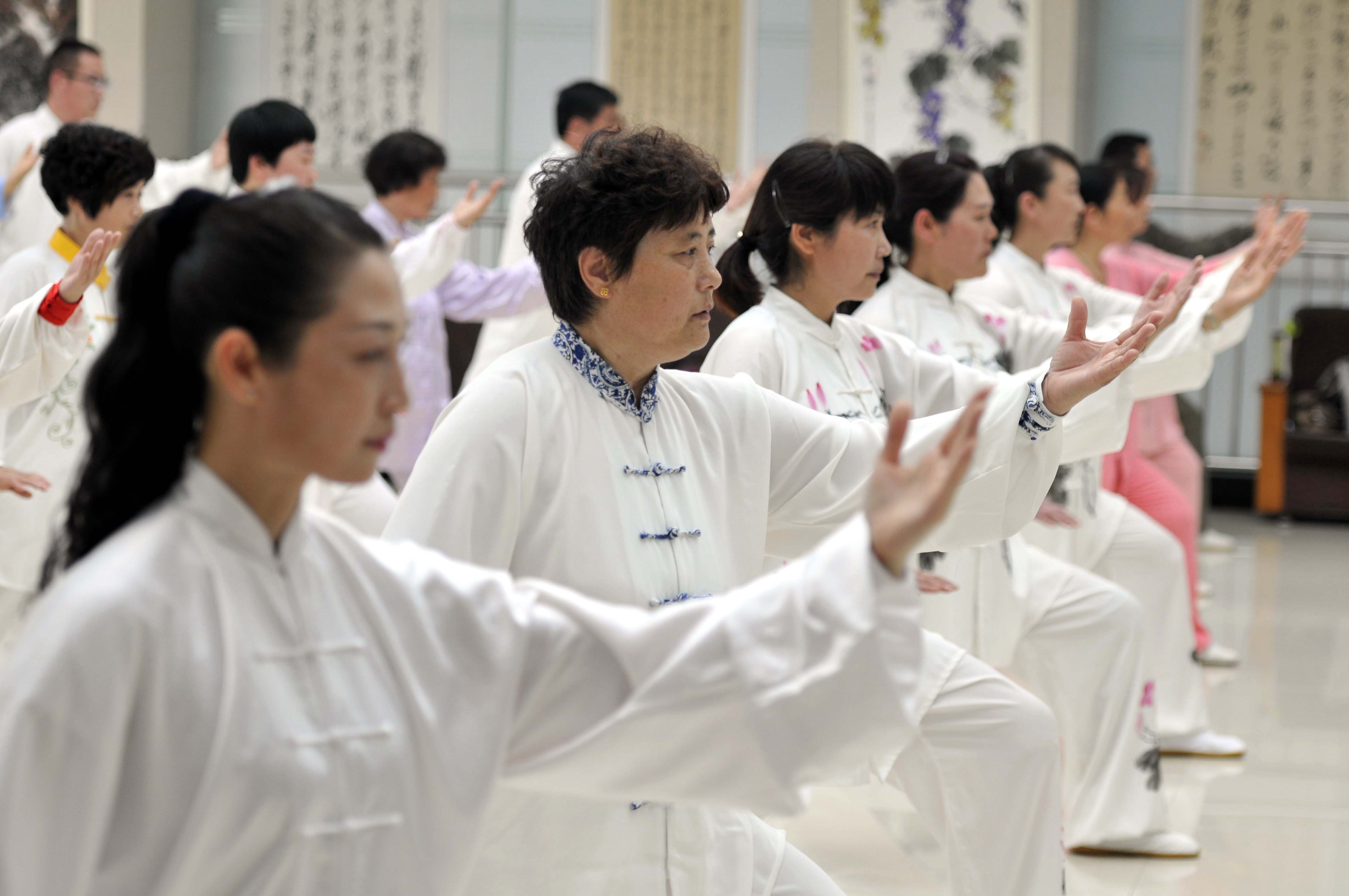 临沂"老年人太极拳普及推广培训计划"在郯城启动