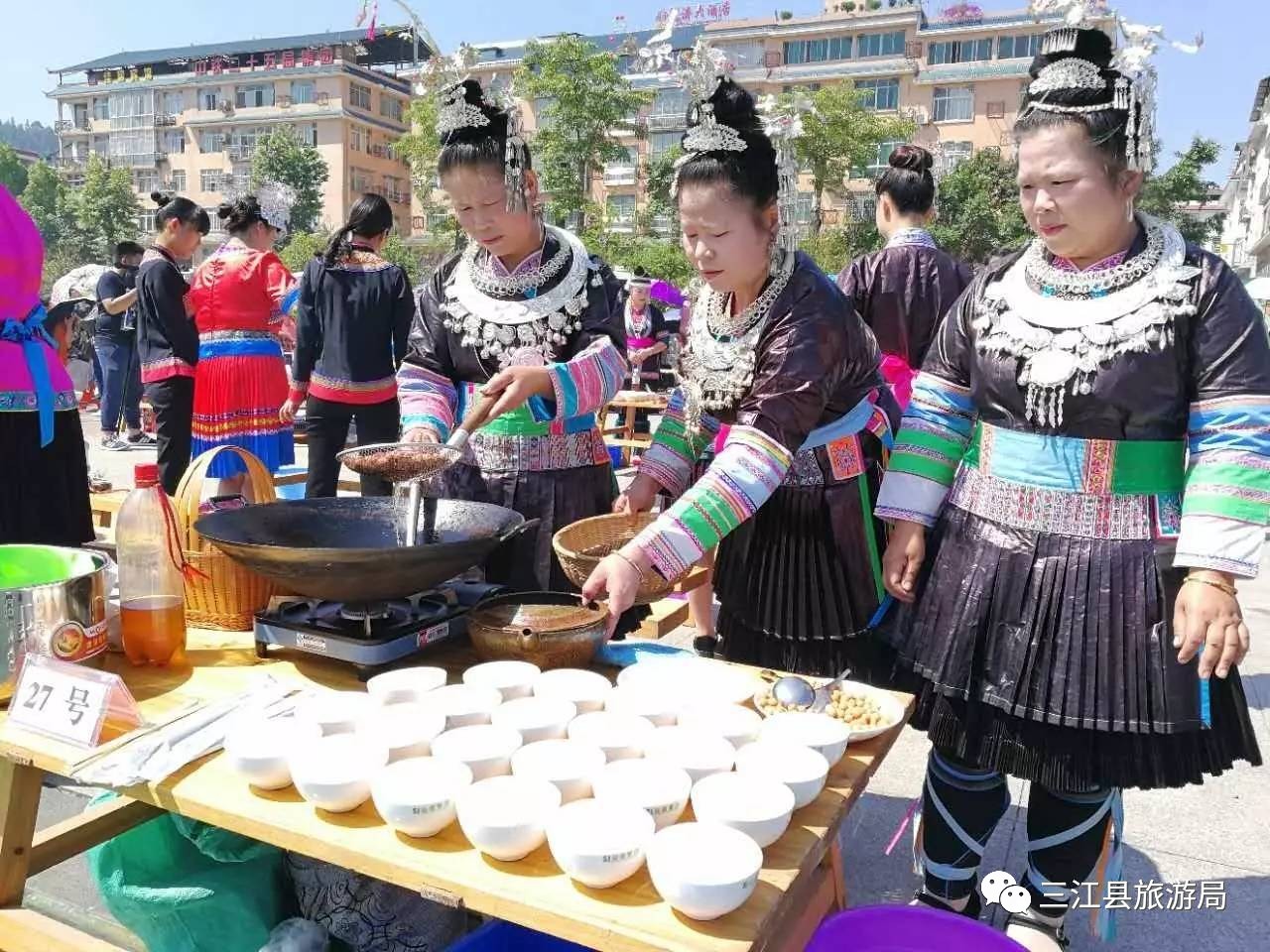 侗乡待客的最高礼仪之一三江油茶