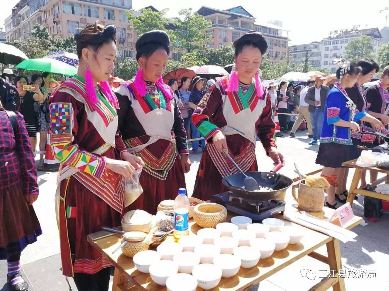 侗乡待客的最高礼仪之一三江油茶