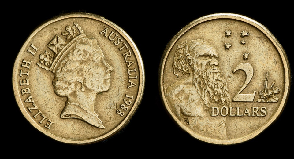 2澳元硬币长胡子老头图片