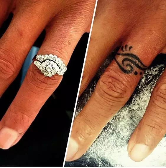 结婚不搞戒指搞纹身,你们对自己的婚姻这么有信心