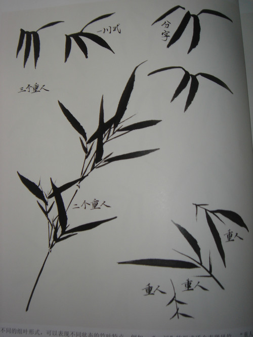 竹林画法简单步骤图片