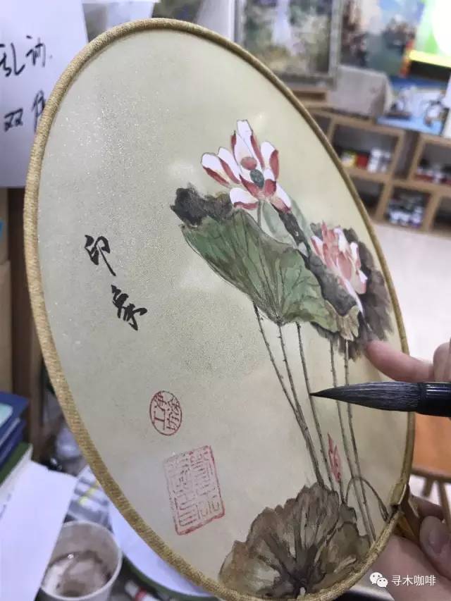 手作丨团扇零基础绘画体验课