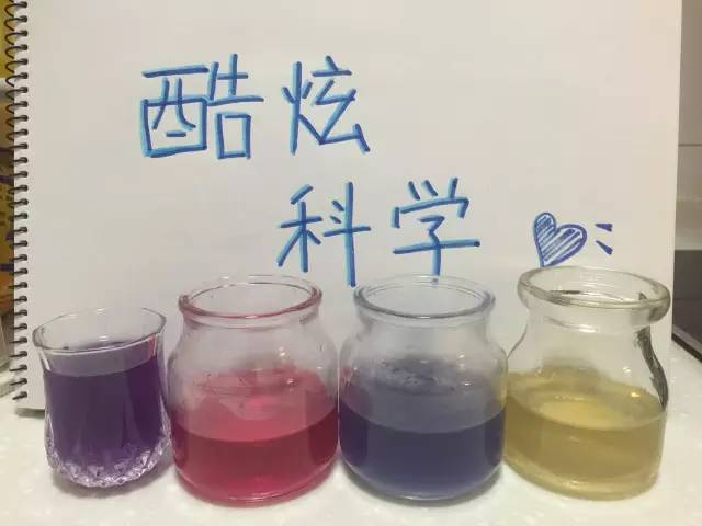 和螃蟹中的蝦青素一樣,花青素變色的原因也是化學結構隨著ph而發生了