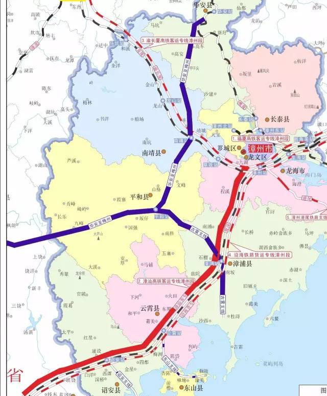 重磅漳州规划建华安至梅州高铁途经平和县城