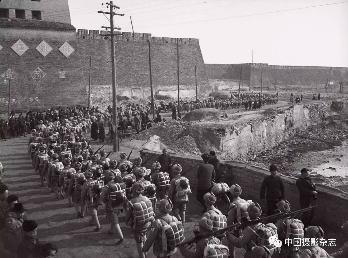 进入北平城,1949年 高帆