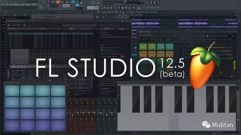 imageline发布flstudio125betamac版也同步更新