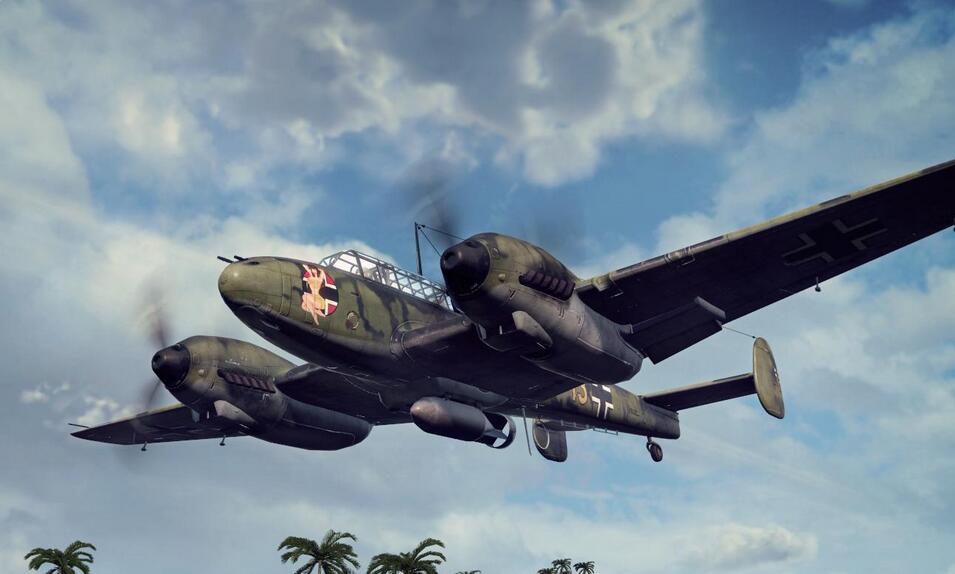 bf110战斗机二战德国主力重型机火力强大设计失败