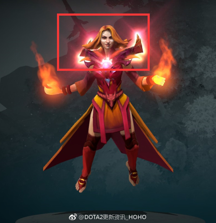 dota2 6月2日更新:火女面部动画修改