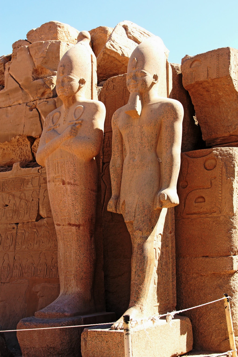 古埃及雕塑特点图片