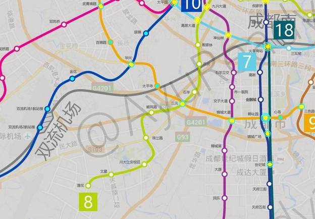 收藏最新地鐵乾貨成都地鐵118號最詳細線路圖全在這裡了