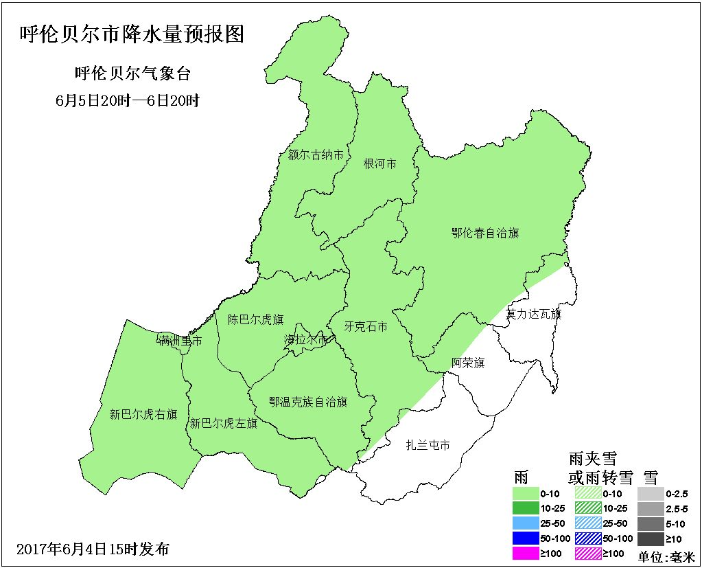 呼伦贝尔市气温蒸蒸日上部分地区将达30度以上