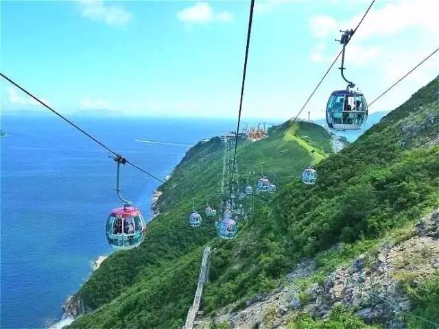 香港海洋公园缆车事件图片